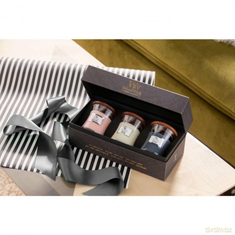 WoodWick Geschenkset Floral 3 Mini Jars (1 Stk)
