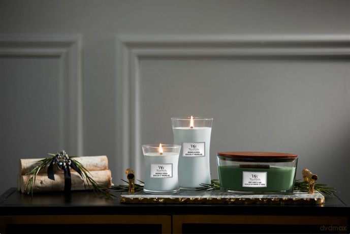 Świeca WoodWick MAGNOLIA BIRCH 85g