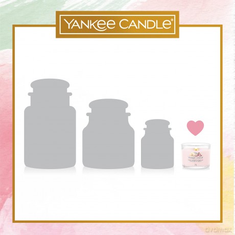 Yankee Candle Black Cherry Duftkerze, Sojawachs, 3 gefüllte Votivkerzen, Gift Set, 3