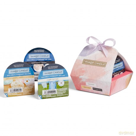 Yankee Candle Black Cherry Duftkerze, Wachs, 3 Wax Melts, 3