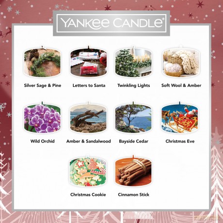 Yankee Candle Candle, 10 Teelichte, Gift Set Mit Duft