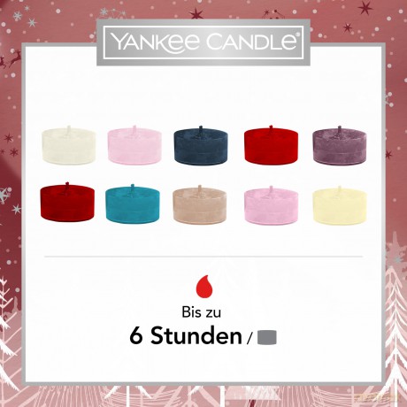 Yankee Candle Candle, 10 Teelichte, Gift Set Mit Duft