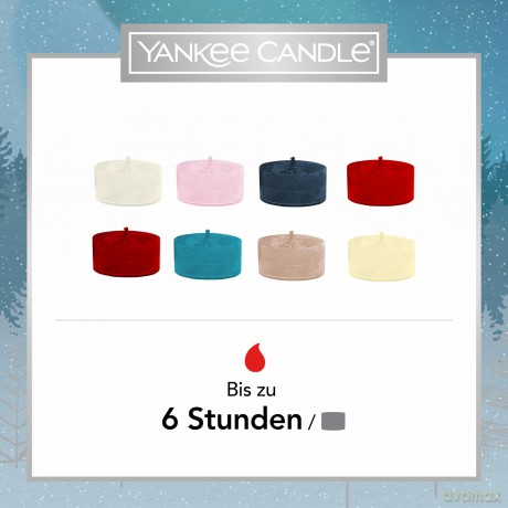 Yankee Candle Candle, Glas Holz Silber, Adventskranz Mit Duft