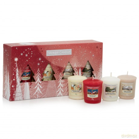 Yankee Candle Candle, Wachs, Original Votivkerzen Set, 4
