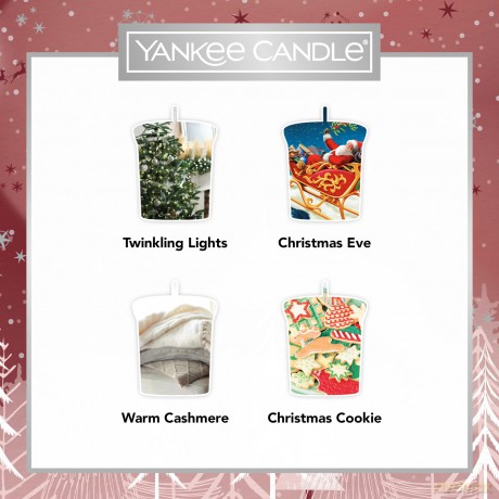 Yankee Candle Candle, Wachs, Original Votivkerzen Set, 4