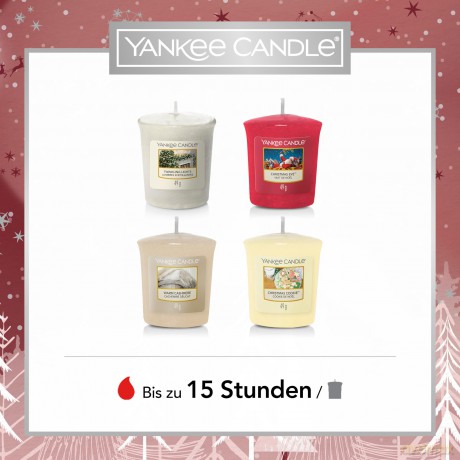 Yankee Candle Candle, Wachs, Original Votivkerzen Set, 4