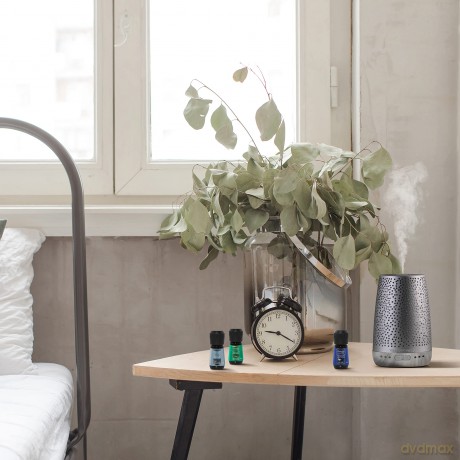 Yankee Candle Diffusor-Set, Silberfarben, Peaceful Dreams, Sleep Diffuser kit