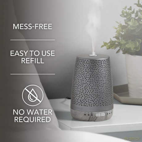 Yankee Candle Diffusor-Set, Silberfarben, Peaceful Dreams, Sleep Diffuser kit