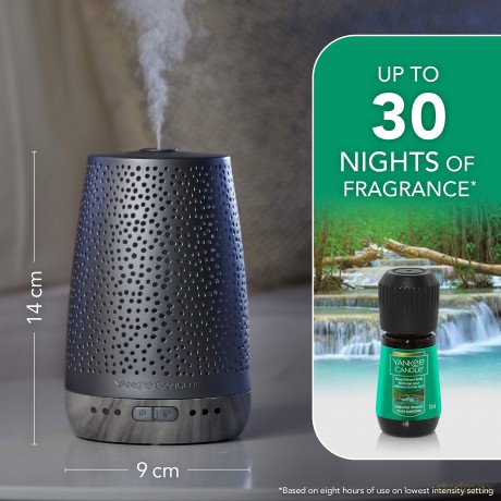Yankee Candle Diffusor-Set, Silberfarben, Peaceful Dreams, Sleep Diffuser kit