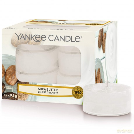Yankee Candle Duft-Teelichter | Shea Butter | 12 Stück