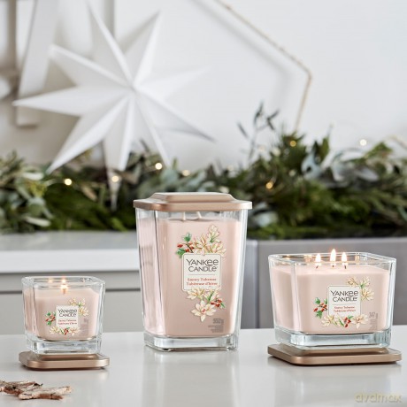 Yankee Candle Świeca zapachowa parafinowa Snowy Tuberose