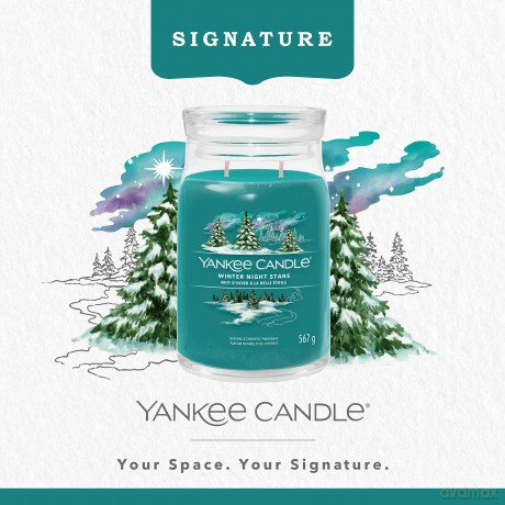 Yankee Candle Winter Night Stars