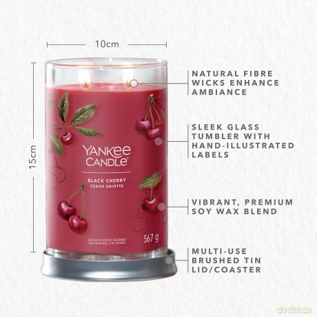 Yankee Candle Świeca Zapachowa Black Cherry 567g