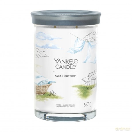 Yankee Candle Świeca Zapachowa Clean Cotton 567g