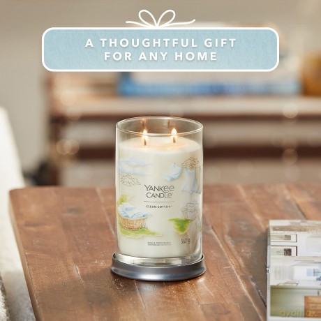 Yankee Candle Świeca Zapachowa Clean Cotton 567g