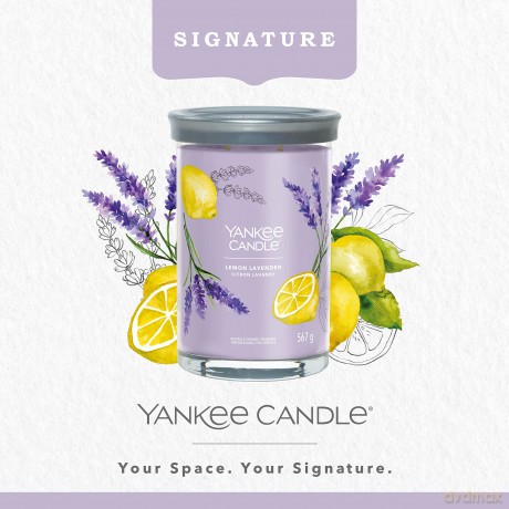 Yankee Candle Świeca Zapachowa Lemon Lavender 567g