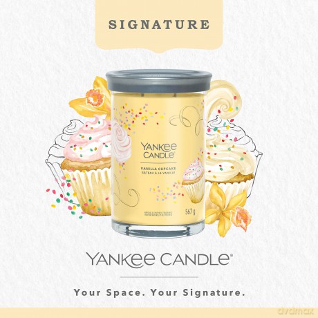 Yankee Candle Świeca zapachowa sojowa Cupcake