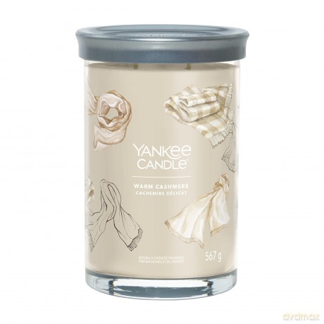 Yankee Candle Świeca zapachowa sojowa Warm cashmere