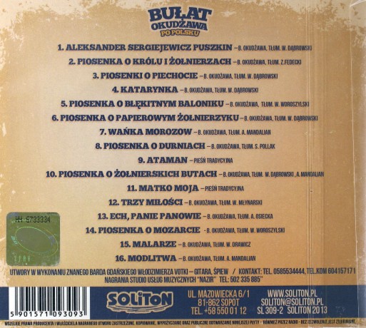 Bułat Okudżawa śpiewa po polsku: Ech Panie, Panowie [CD]