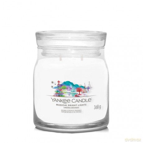 YANKEE CANDLE Signature Medium Jar Magical Bright Lights