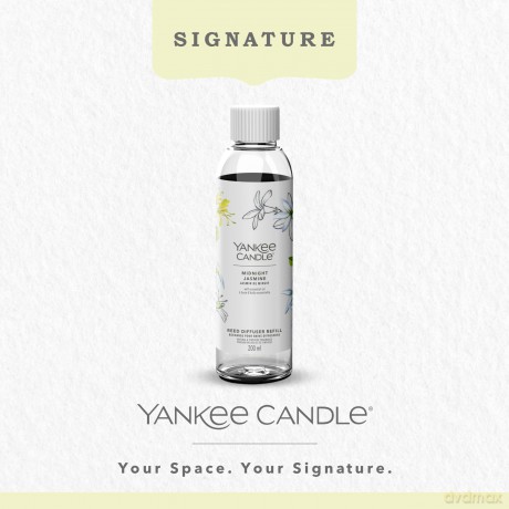 Yankee Candle Signature uzupełniacz do dyfuzora Midnight Jasmine 200 ml