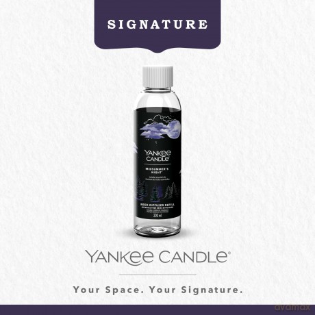 Yankee Candle Signature uzupełniacz do dyfuzora Midsummer's Night 200 ml