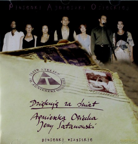 Agnieszka Osiecka: Dziękuję za świat [CD]