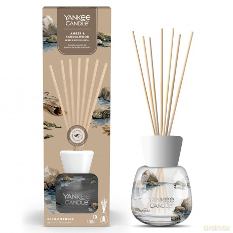 Yankee Candle Signature Reed Dyfuzor zapachowy Amber und Sandalwood 100 ml