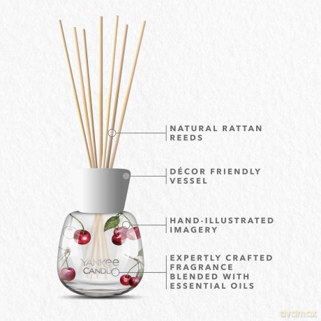 Yankee Candle Signature Reed Dyfuzor zapachowy Black Cherry  100 ml
