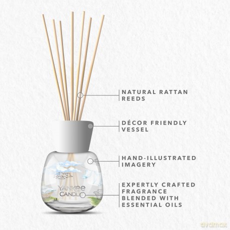 Yankee Candle Signature Reed Dyfuzor zapachowy Clean Cotton 100 ml