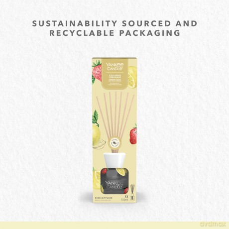 Yankee Candle Signature Reed Dyfuzor zapachowy Iced Berry Lemonade 100 ml