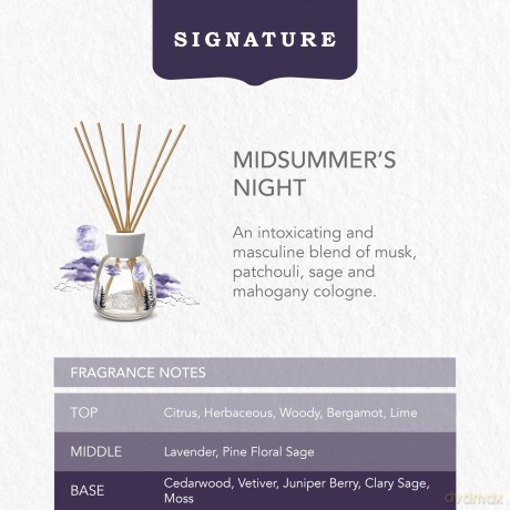 Yankee Candle Signature Reed Dyfuzor zapachowy Midsummer's Night  100 ml
