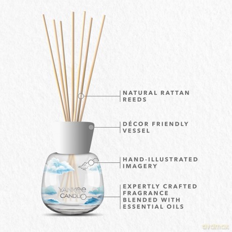 Yankee Candle Signature Reed Dyfuzor zapachowy Ocean Air 100 ml