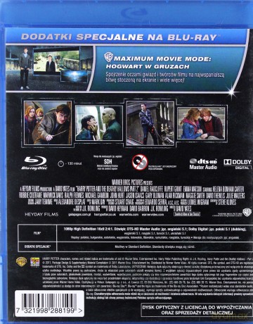 Harry Potter i Insygnia śmierci część 2 [Blu-Ray]