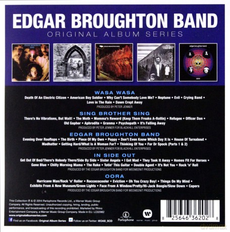 Edgar Band Broughton: Original Album Series [5CD]