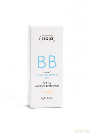 Ziaja Bb Cream Pieles Grasas y Mixtas Spf15 Tono Claro 50 ml