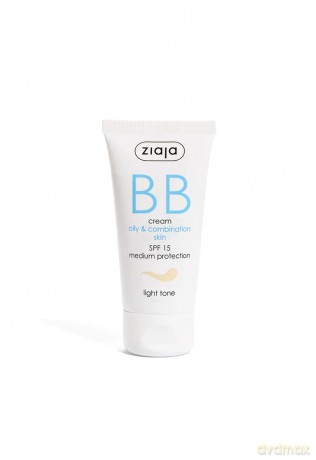 Ziaja Bb Cream Pieles Grasas y Mixtas Spf15 Tono Claro 50 ml