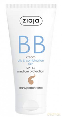 Ziaja Bb Cream Pieles Grasas y Mixtas Spf15 Tono Oscuro 50 ml