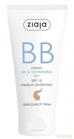 Ziaja Bb Cream Pieles Grasas y Mixtas Spf15 Tono Oscuro 50 ml