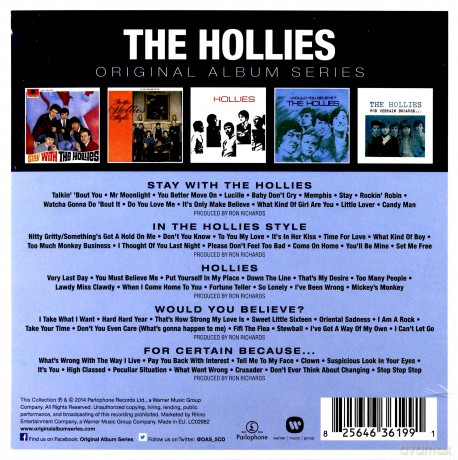 The Holies: Original Album Series [5CD]