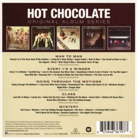 Hot Chocolate: Original Album Series [5CD]