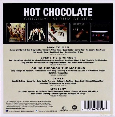 Hot Chocolate: Original Album Series [5CD]