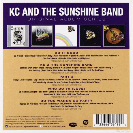 Kc & The Sunshine Band: Original Album Series [5CD]