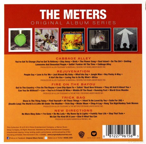 The Meters: Original Album Series [5CD]