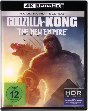 Godzilla i Kong: Nowe imperium [Blu-Ray 4K]+[Blu-Ray]