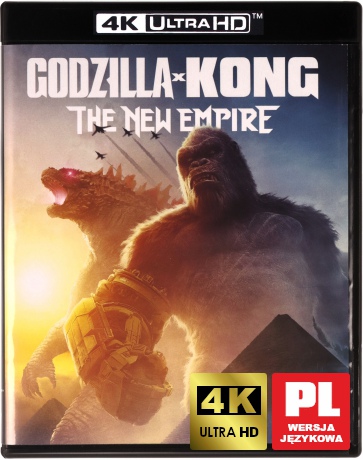 Godzilla i Kong: Nowe imperium [Blu-Ray 4K]+[Blu-Ray]