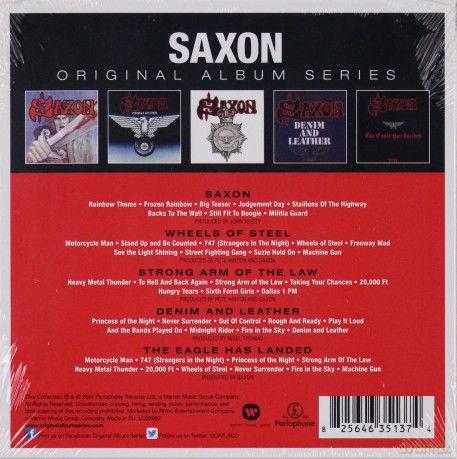 Saxon: Original Album Series [5CD]