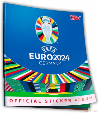 Euro 2024 Topps Stickers Album kolekcjonerski [FIGURKA]