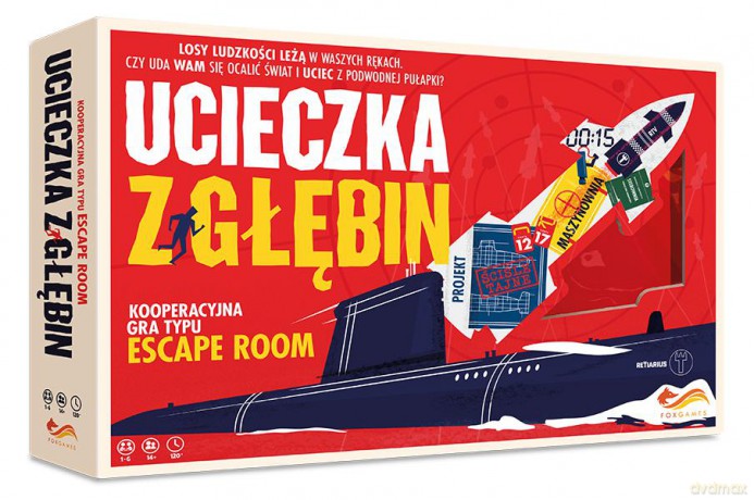 Gra Ucieczka z głębin - Elliot Humphries [GRA]
