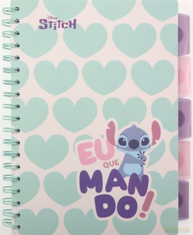 Kołozeszyt B5 100 k. Project Book Disney Fashion Stitch wzór 2